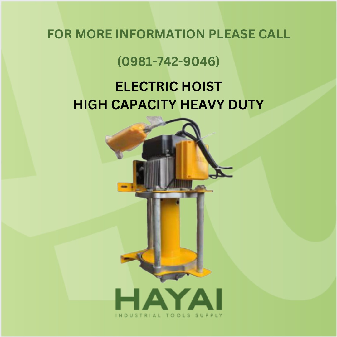 ELECTRIC HOIST HIGHCAPACITY HEAVY DUTY, Commercial & Industrial