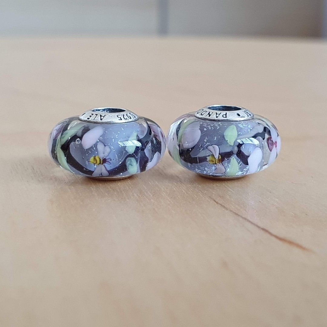 Enchanted garden online murano glass charm