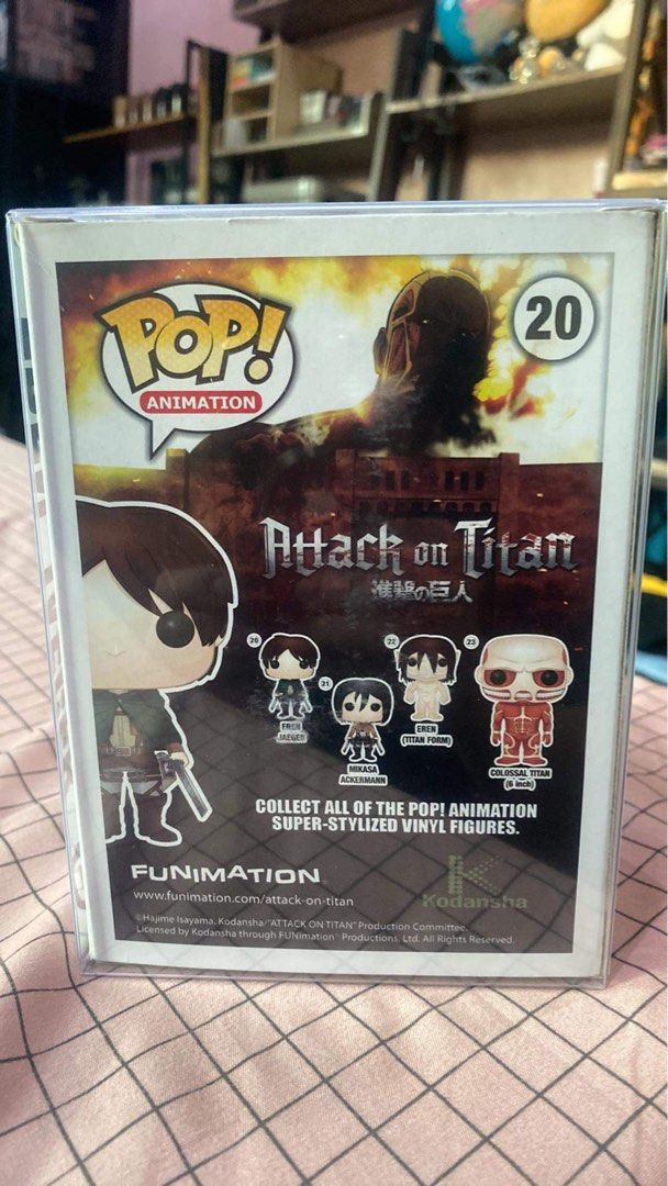 EREN JAEGER BAIT VAULTED Funko Pop (Category: Figurines & Statues) located in Manila. Submitted by jshdlprd (Listing ID 1266368776, Image 2). Description: .