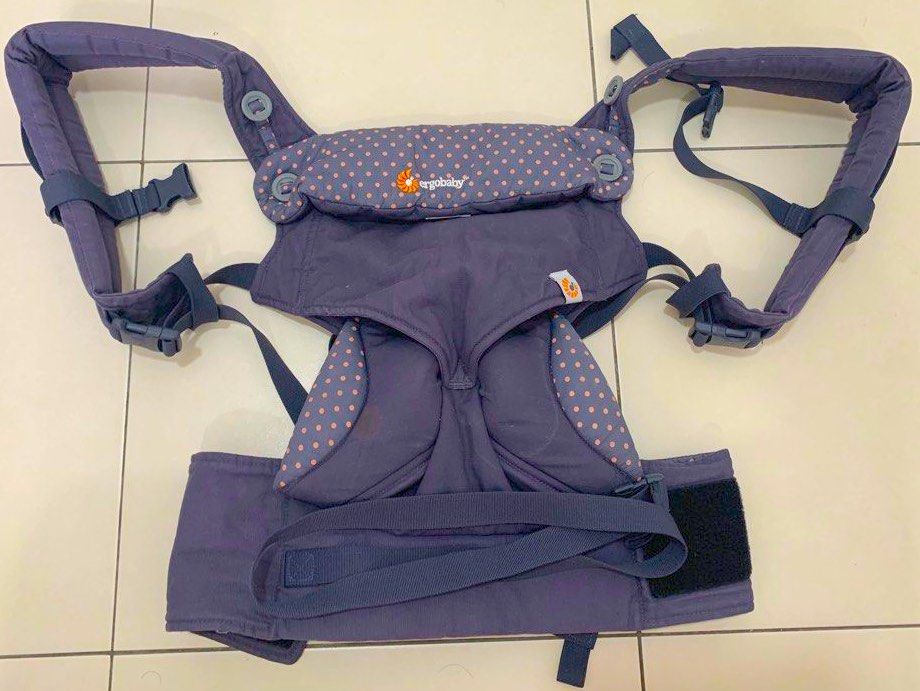 Original Ergobaby 360 carrier dusty blue four position Babies