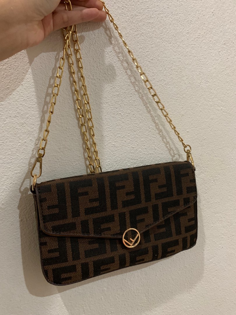 Fendi monogram cross body bag Women s Fashion Bags Wallets