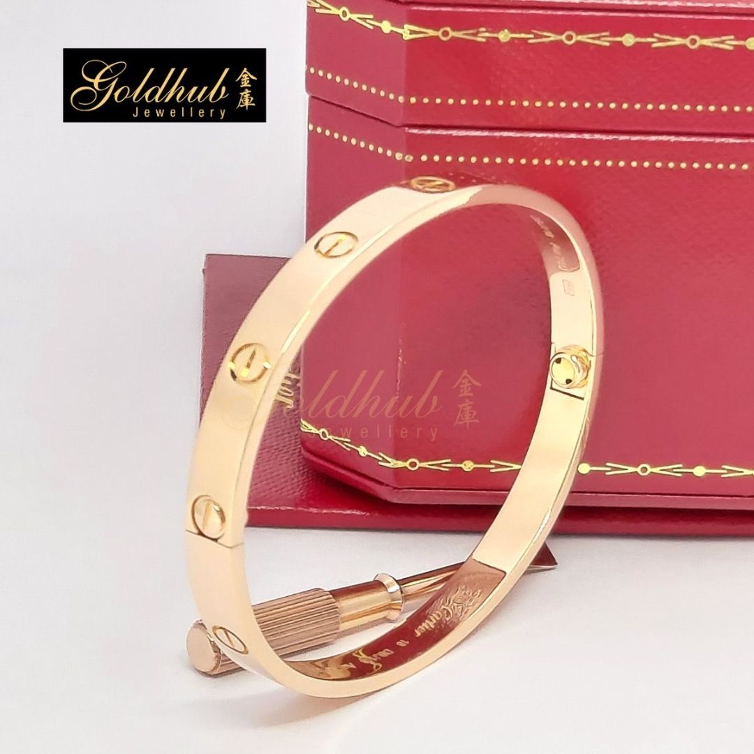 Pre loved cartier store love bracelet