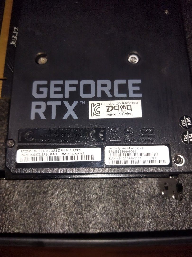 Gainward rtx 2025 3060 ti ghost