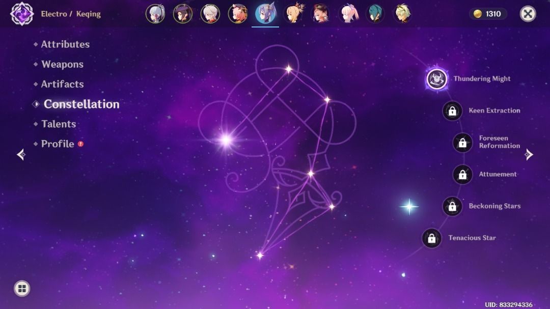 Genshin Impact | AR 55 Asia | 7 5* charas (Yae, Ayaka, Mona, Kazuha, C1 ...