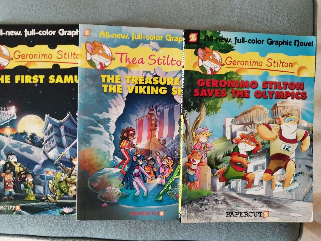 Geronimo Stilton Graphic Novel Edition, Hobbies & Toys, Books ...