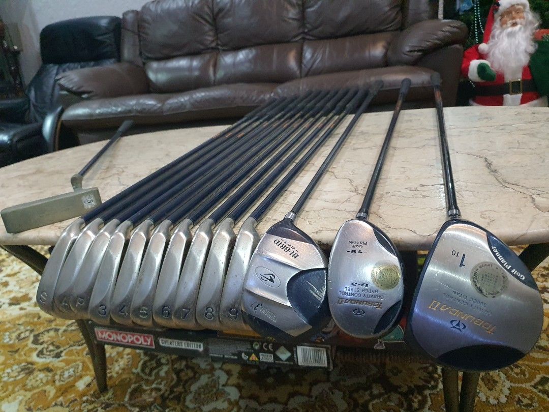 Golf Maxfli (Category: Golf) located in Paranaque City. Submitted by manilagolfmarket (Listing ID 1266274168, Image 1). Description: For Sale Maxfli S flex graphite shaft irons Tobunda wood and driver bag included need to replace head cover clip for only 7.3k pick up Bf Paranaque or add shipping.