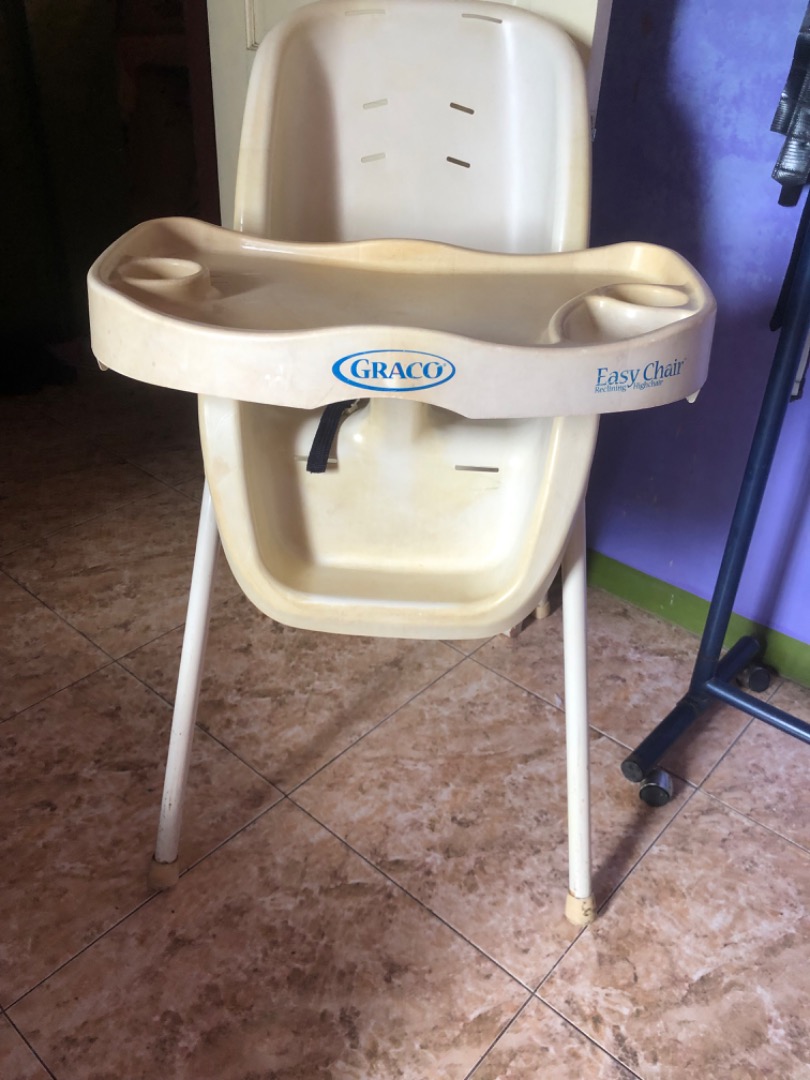 Graco easy chair best sale reclining high chair