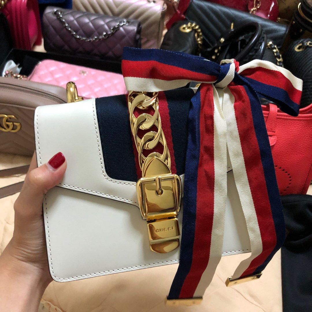 Gucci sylvie white hotsell