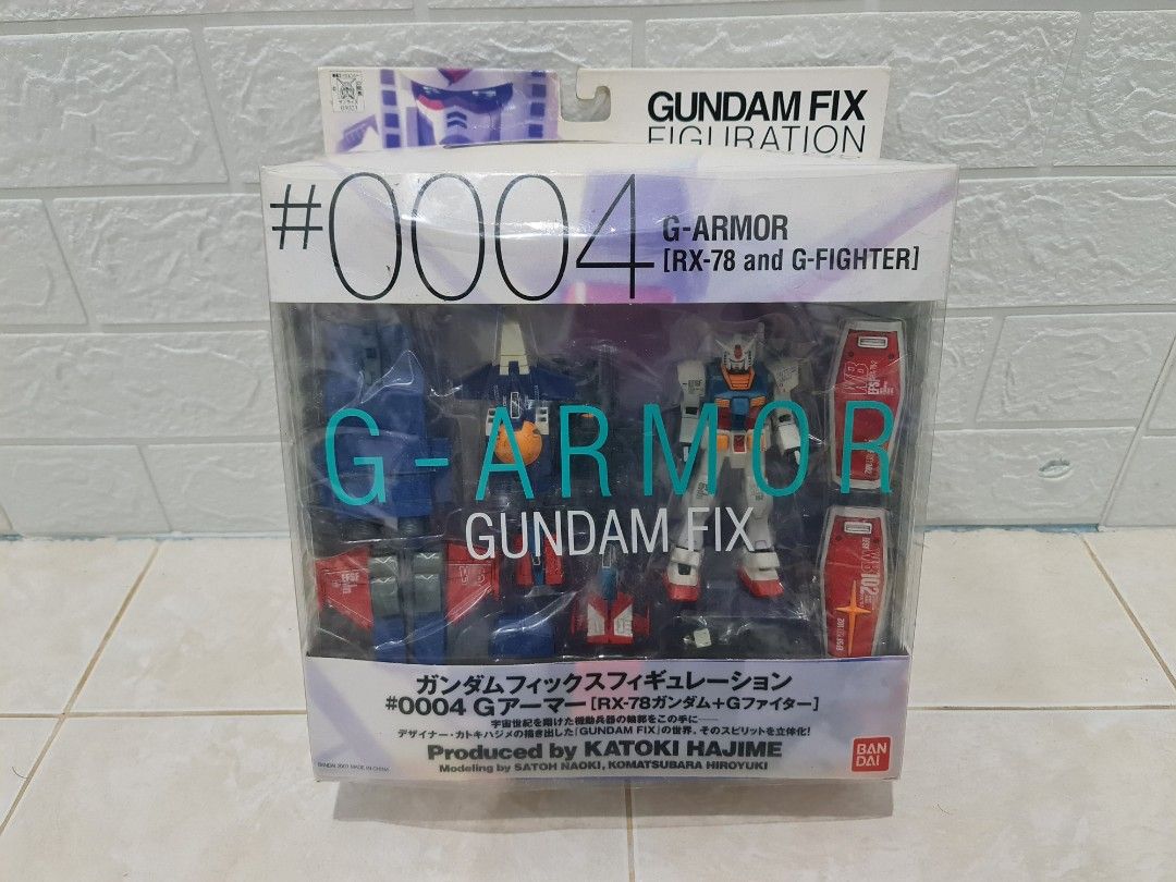 GUNDAM FIX FIGURATION # 0004 Gアーマー(中古:未使用・未開封) :SB0002U3D70:夏目ストア - 通販 -  Yahoo!ショッピング - ゲーム、おもちゃ