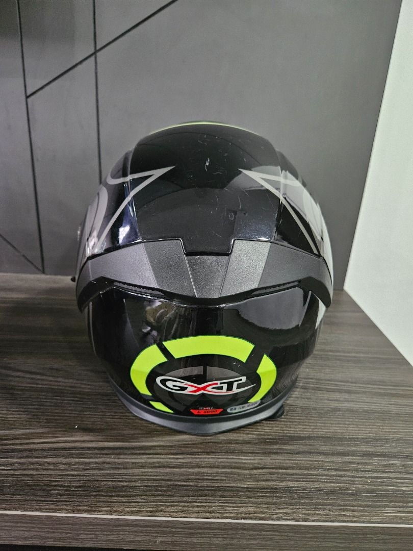 GXT helmet, Motorcycles, Motorcycle Apparel on Carousell