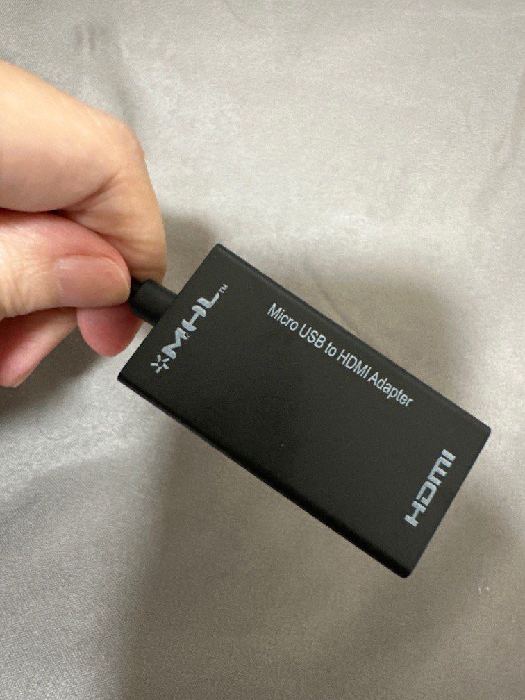 HDMI to microUSB adapter (Category: Cables & Adaptors) located in Quezon City. Submitted by _shopsnatched88 (Listing ID 1266339858, Image 2). Description: Bought wrong adapter.