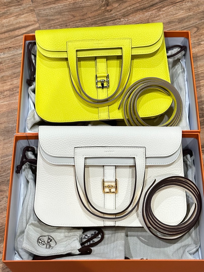 Hermes Halzan 25 NEW, Luxury, Bags & Wallets on Carousell