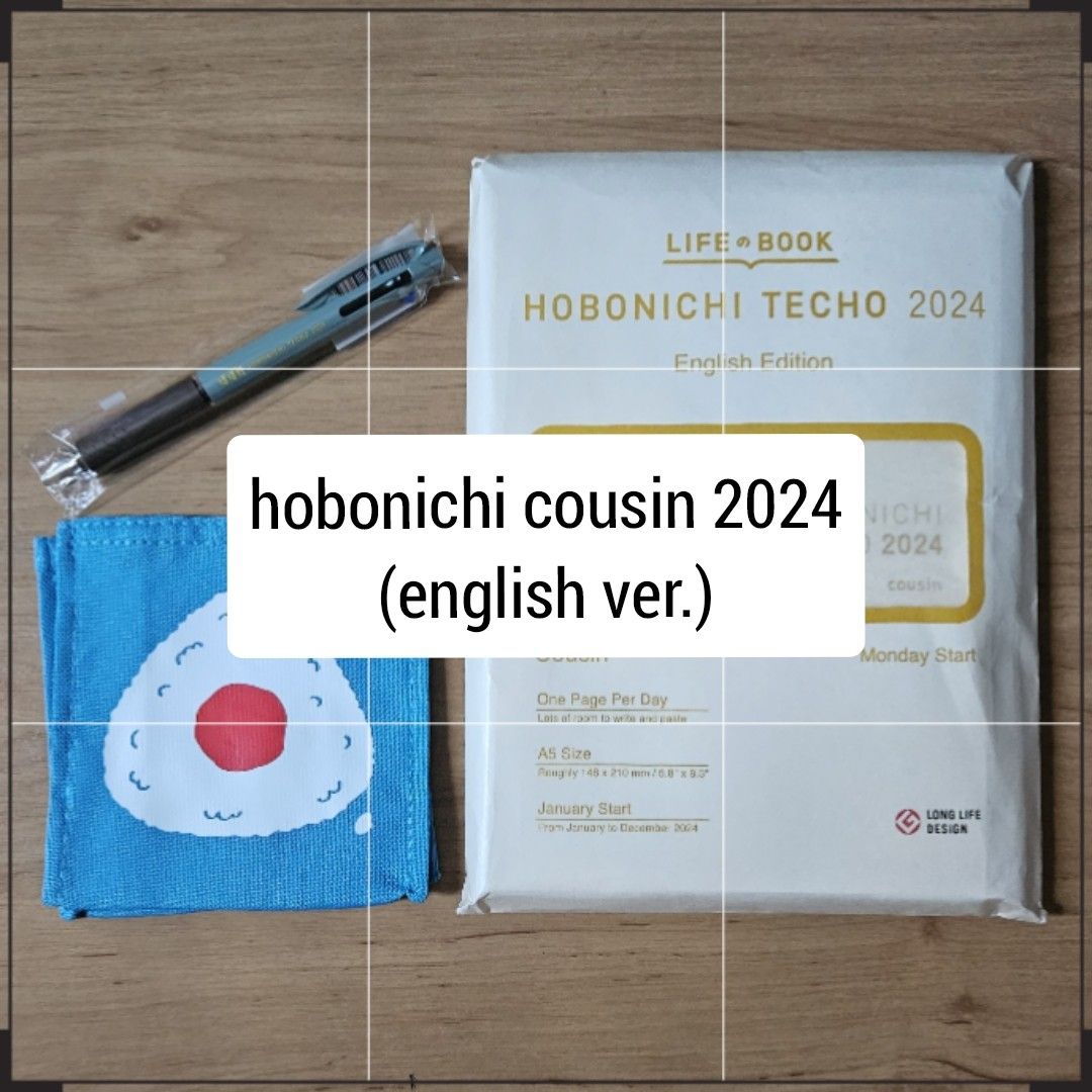 hobonichi cousin 2024 (english version), Hobbies & Toys, Stationery
