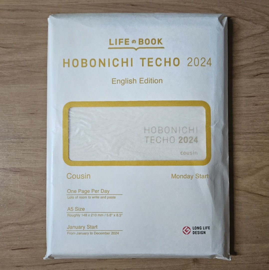 hobonichi cousin 2024 (english version), Hobbies & Toys, Stationery