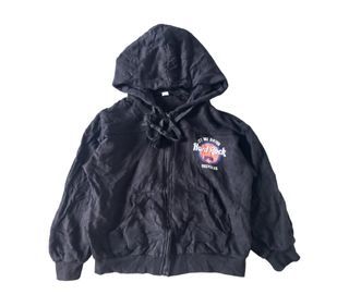 Hoodie Ziper Hard Rock Anak