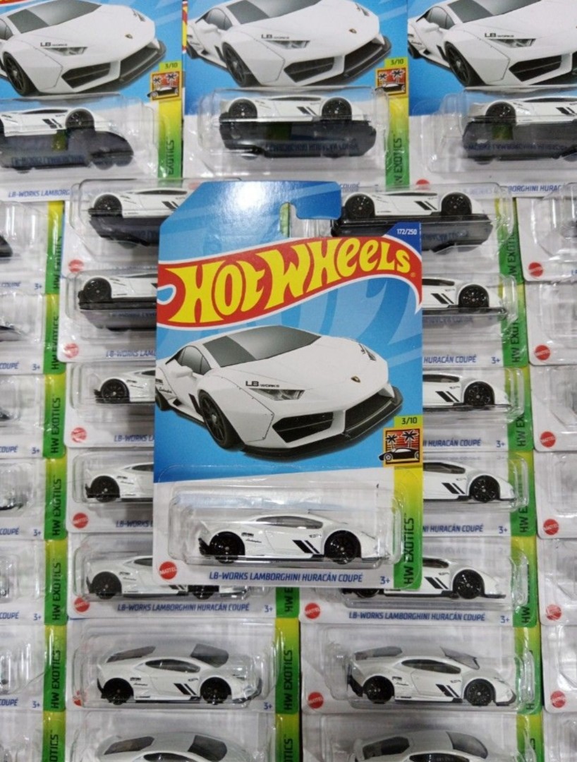 Hot Wheels LB-Work Lamborghini Huracan Coupe, Exotics 3/10