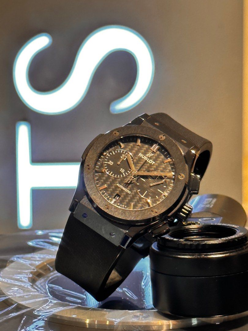 Classic fusion deals chronograph black magic