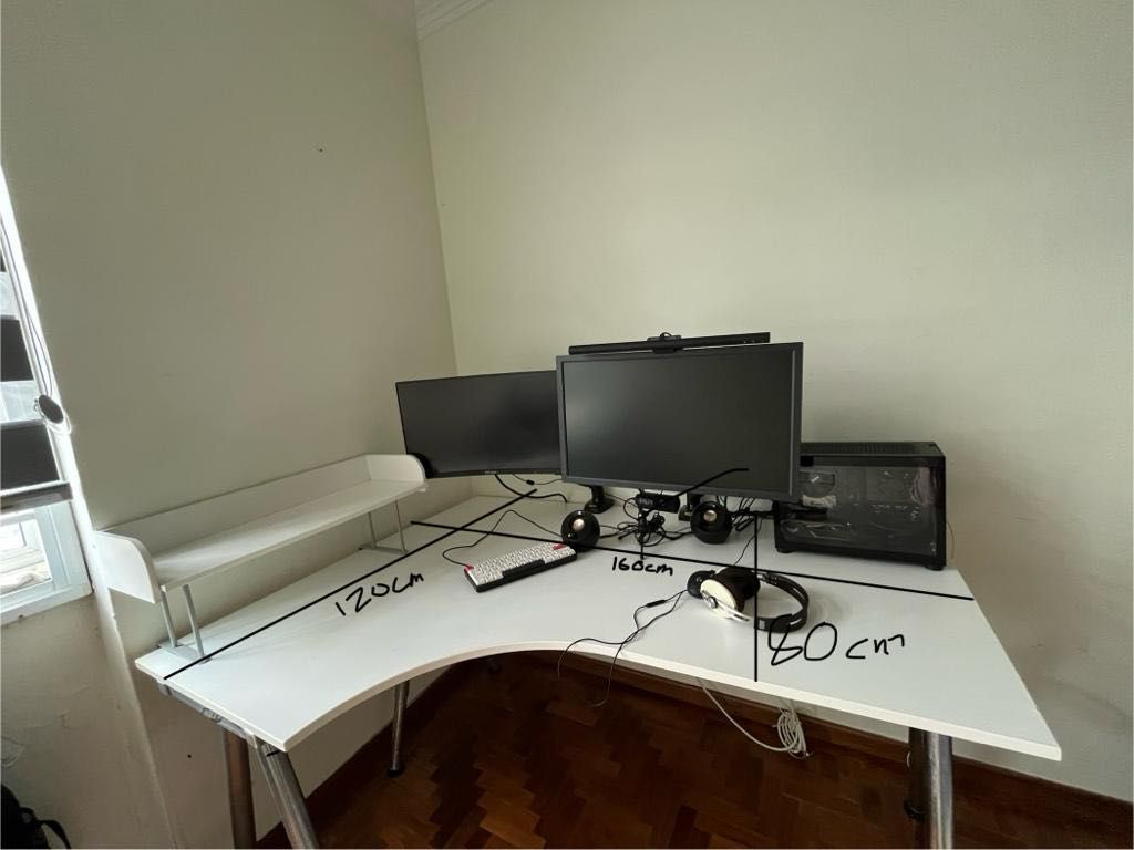 Ikea Galant, Furniture & Home Living, Furniture, Tables & Sets on Carousell
