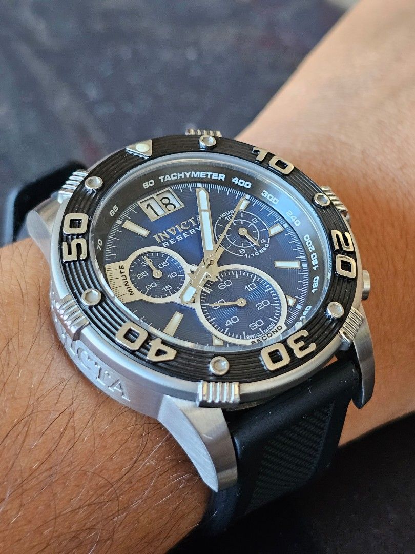 Invicta tachymeter on sale