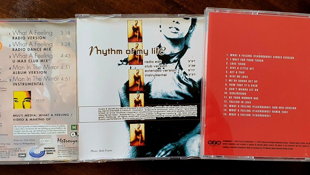 Irene Cara Remixes in Rare Cd Singles & Albums - What A Feelin', Anyone
