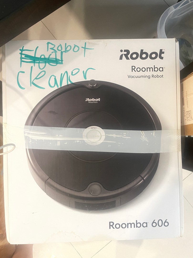 IRobot Roomba 606 with NEW brushes, TV & Home Appliances, Vacuum