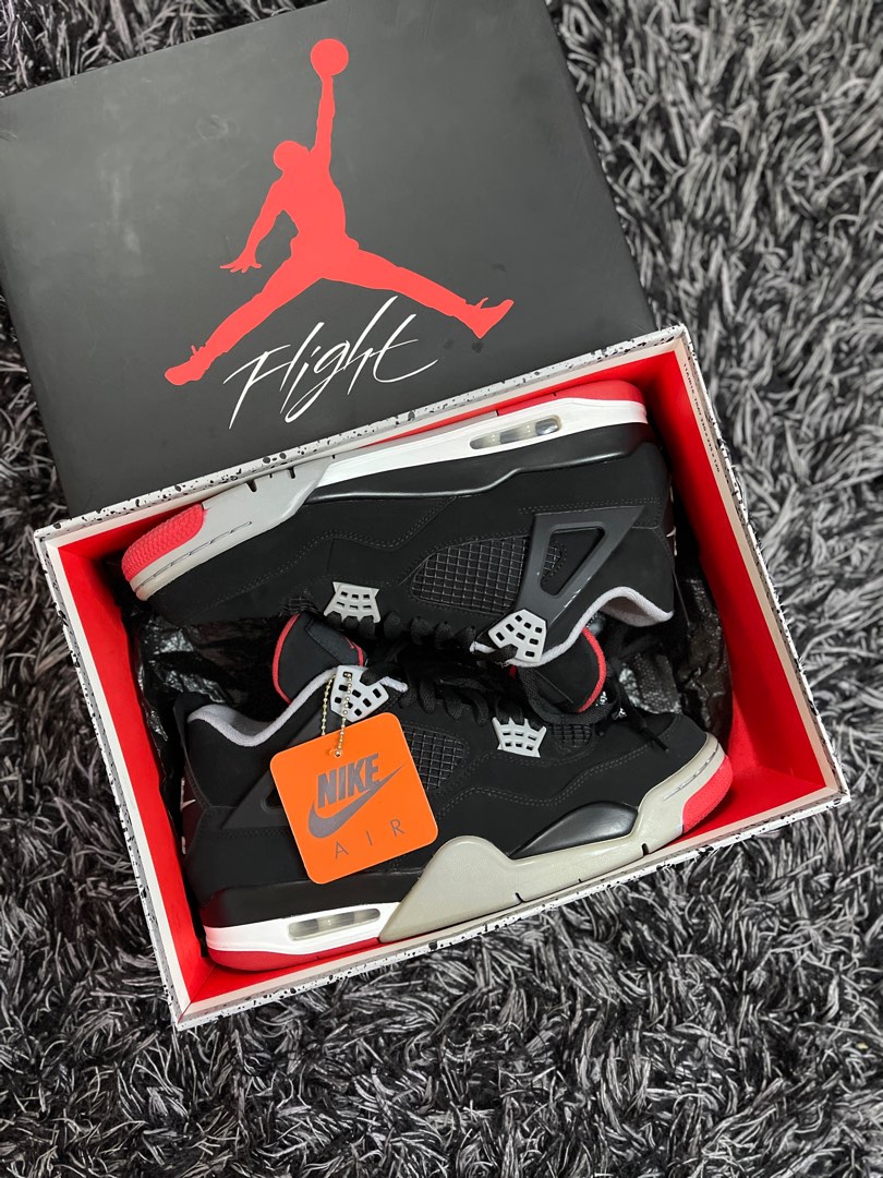 Bred 4 size 10 on sale