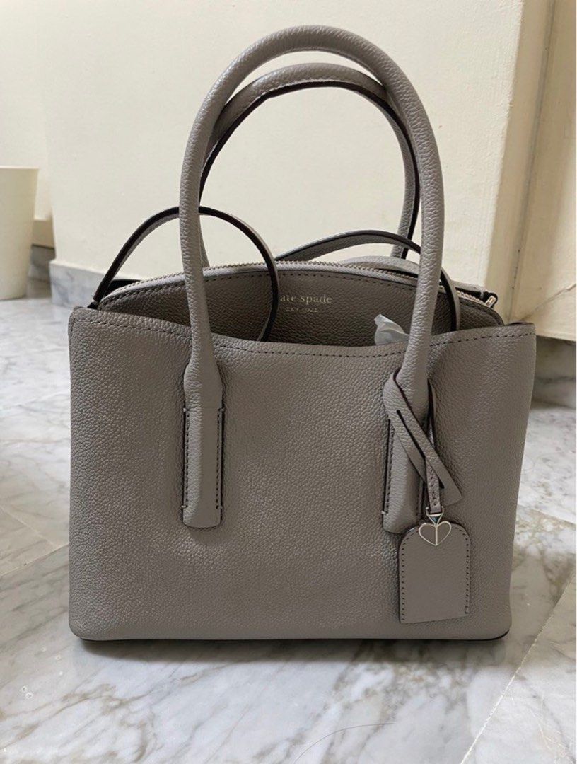 Medium margaux leather satchel kate spade new york online