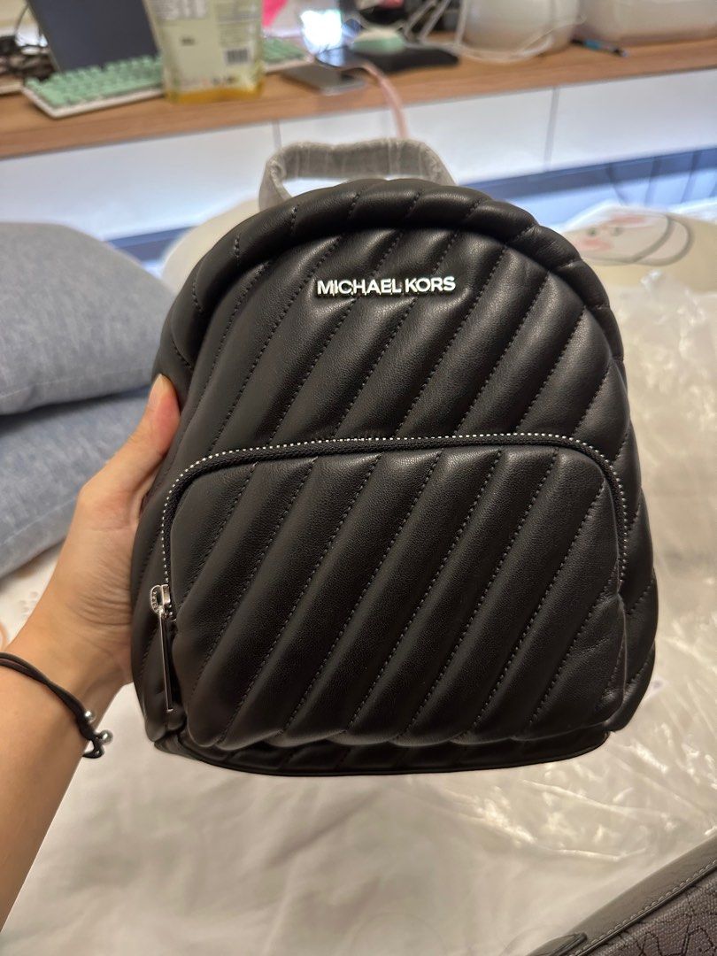 Mini black michael kors 2025 backpack