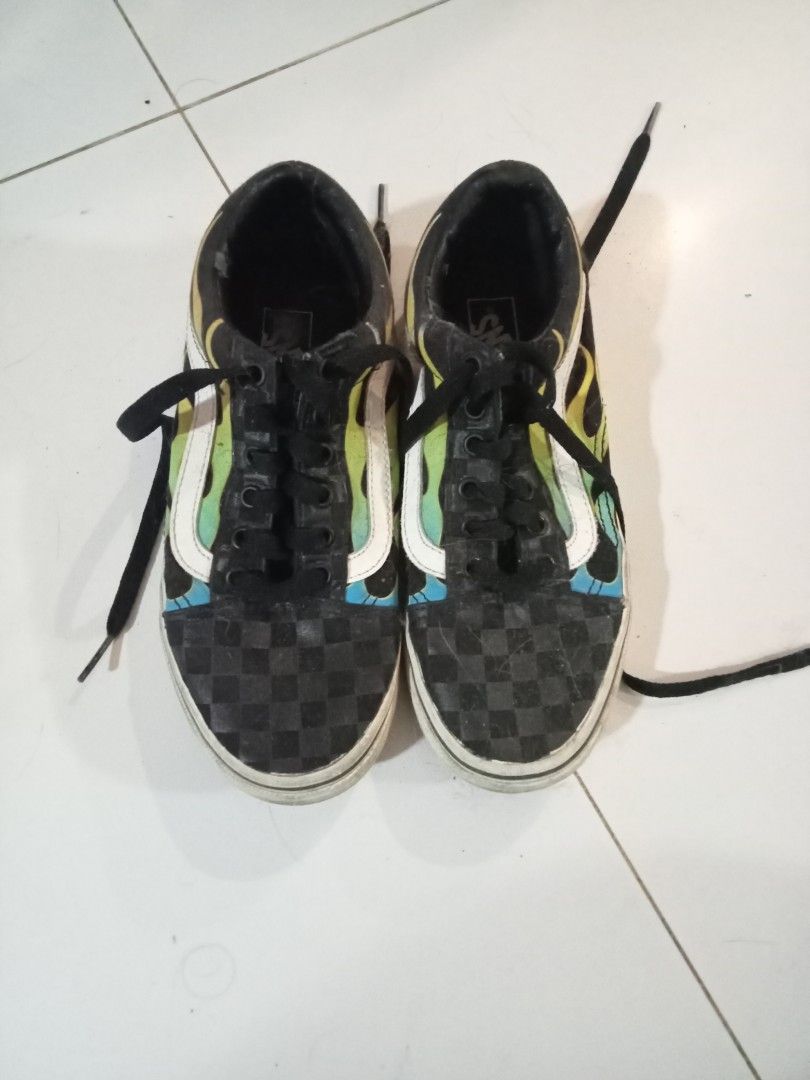 Kids vans shoes size 34