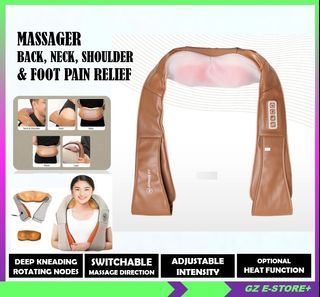KNEADING PILLOW MASSAGER 5IN1 WITH HEAT FUNCTION