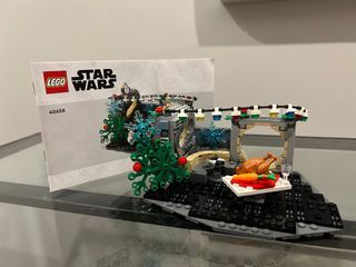 How to customise LEGO Star Wars 40658 Millennium Falcon Holiday Diorama –  Blocks – the monthly LEGO magazine for fans