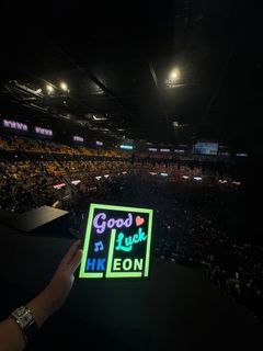 Leon 燈箱 黎明演唱會 應援燈箱