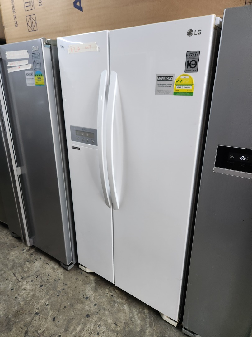 LG Side by Side Fridge 528L GSB5281SW, TV & Home Appliances, Kitchen