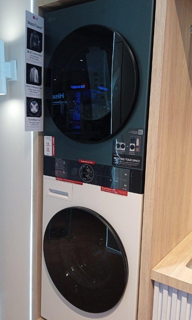 🤎LG STACKABLE WASHER AND DRYER 🤎 💯Brand new and sealed with warranty
