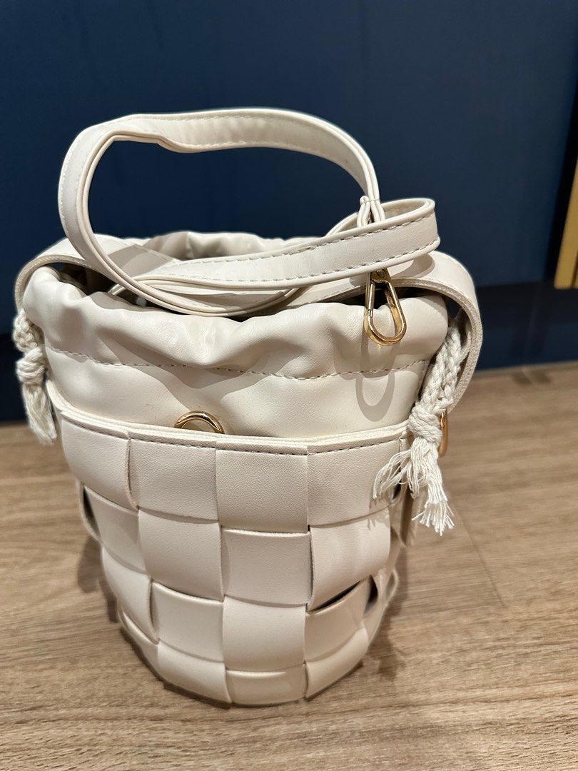 Designer sales cream bag