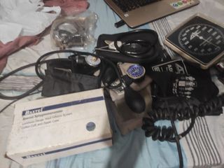 lot stethoscope and bp stand