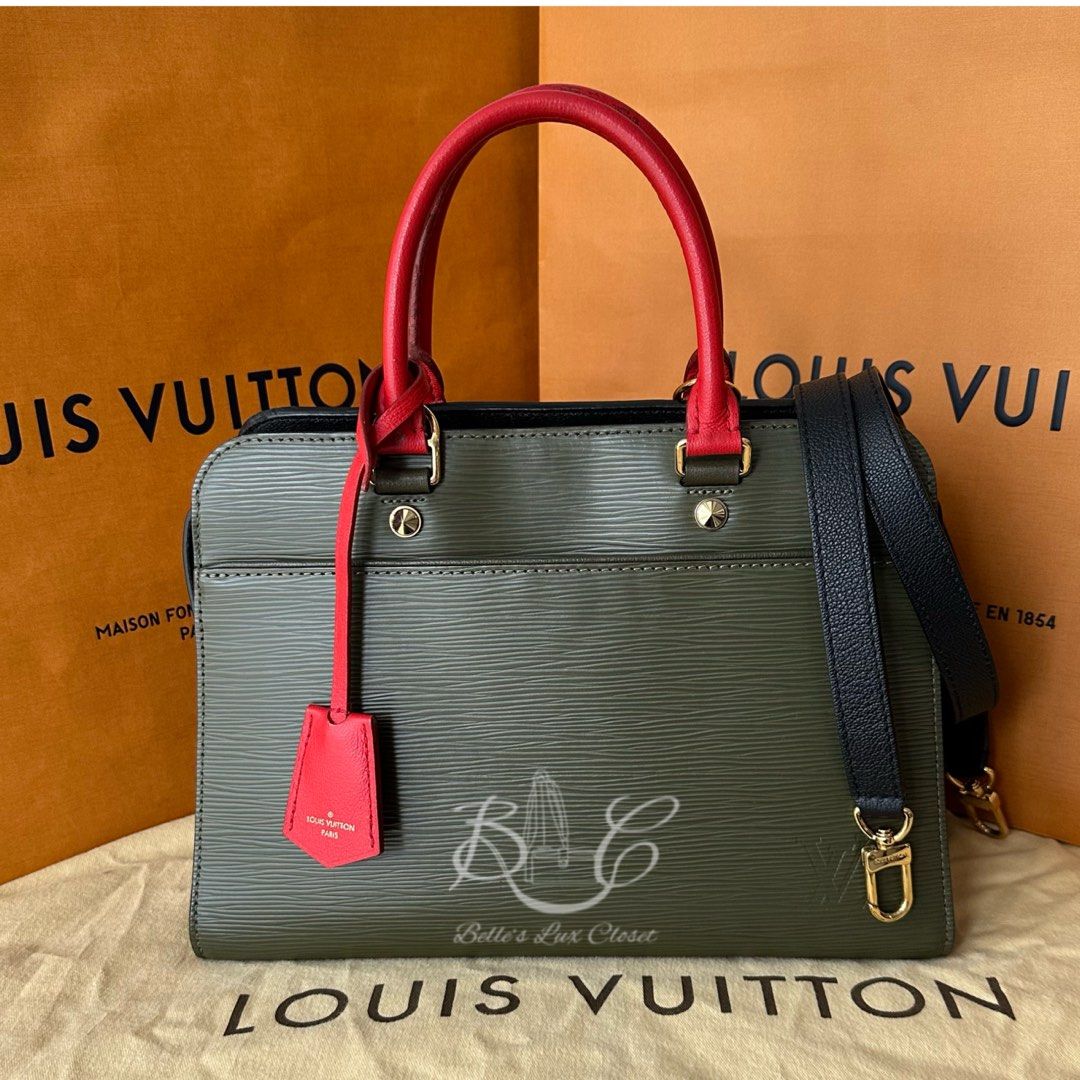 Louis Vuitton Vaneau Green Epi Leather Luxury Bags Wallets on