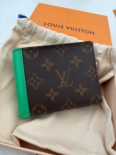 Louis Vuitton Slender Graphite Pixel Wallet N60181 (Stamped SEAN) With  Receipt #57796 - Monty's