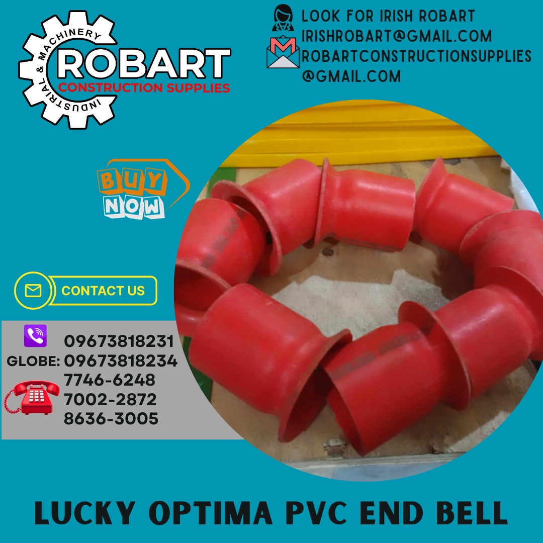 LUCKY OPTIMA PVC END BELL, Commercial & Industrial, Construction Tools
