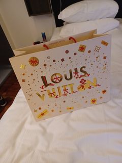 SaleL26/W25/D12.5cm LV (No.5)Louis Vuitton Gift Box Bag small ribbon  envelope