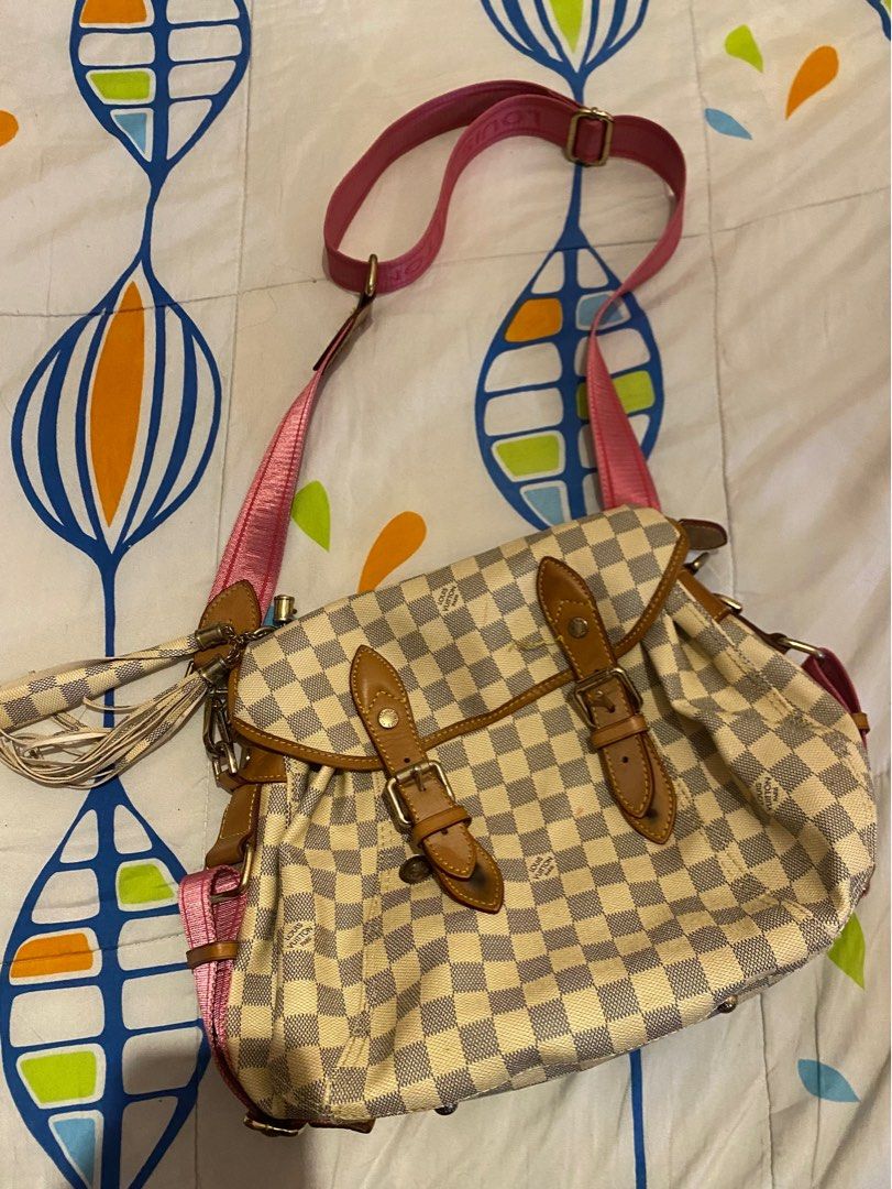 Lv crossbody hotsell pink strap