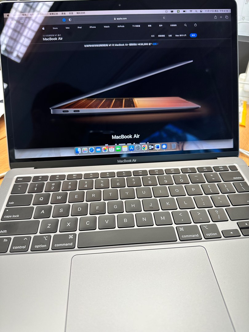 MacBook Air M1 16Gb 256Gb, 電腦＆科技, 手提電腦 - Carousell