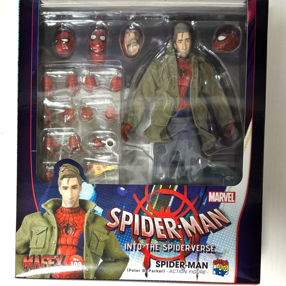 MAFEX🕸️No.109 SPIDER-MAN Peter B. Parker INTO THE SPIDER-VERSE