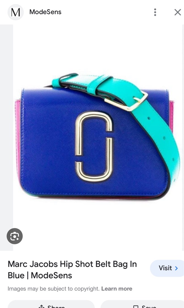 Marc jacobs hip best sale shot convertible belt bag