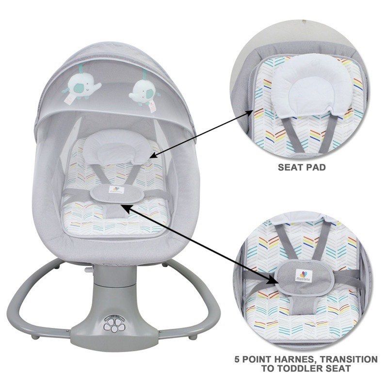 Electric hotsell bassinet rocker