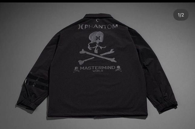 Mastermind world x hurley coach jackets, 男裝, 外套及戶外衣服