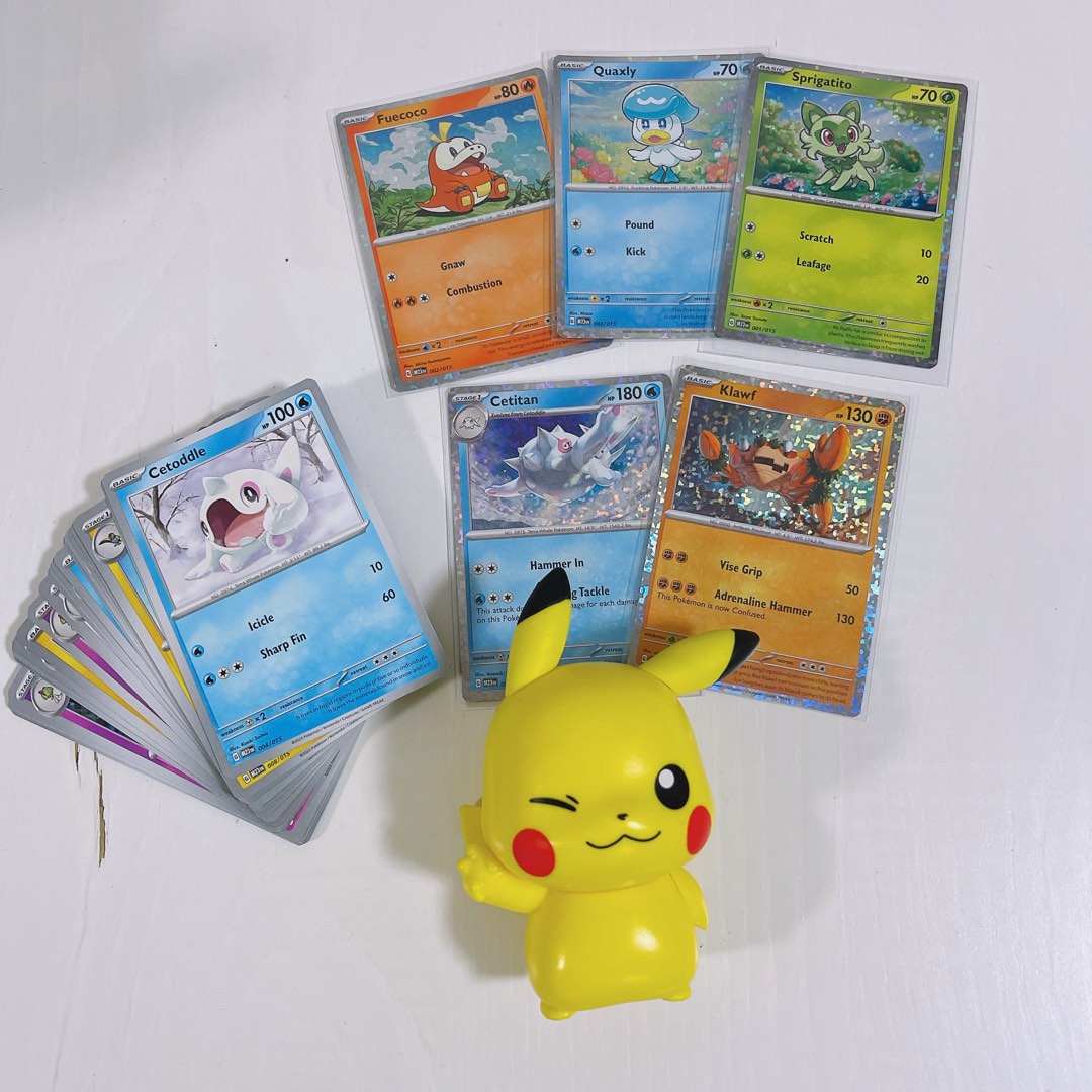 Mcdonalds Pokemon Card Cosmic Holofoil collectible Sprigatito