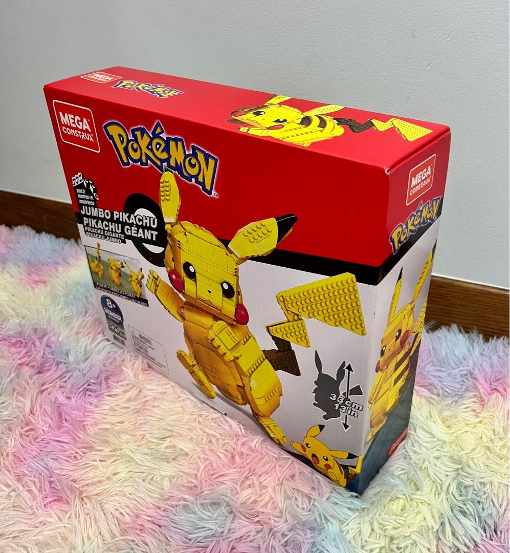 Jumbo Pikachu Construction set Pokémon Mega Construx - 33cm