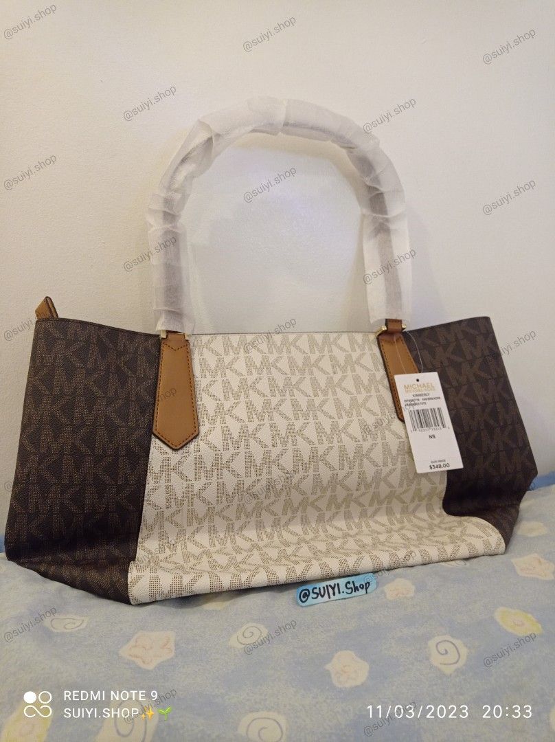 Kimberly large bonded tote store