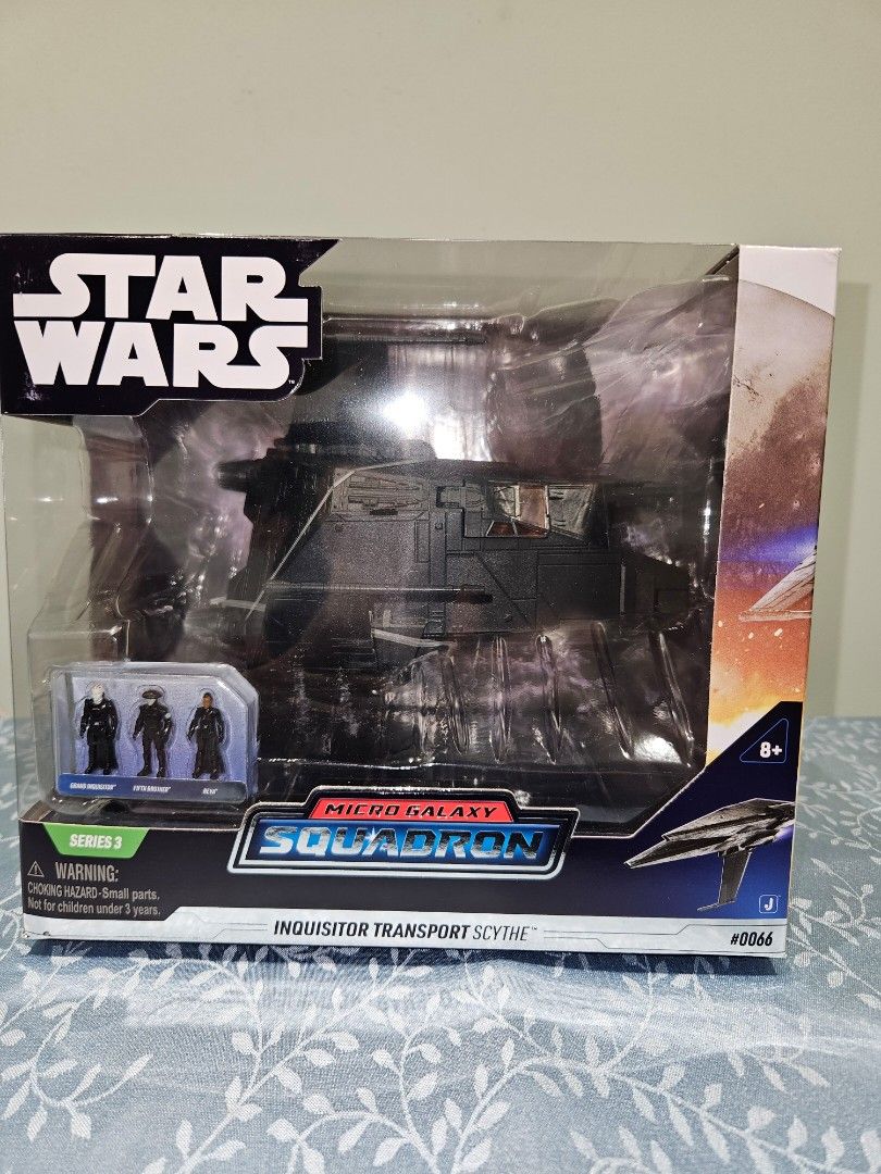 Micro Galaxy Squadron series 3 Inquisitor transport Scythe #0066